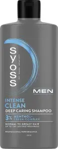 Syoss Men Clean & Cool šampon pro normální až mastné vlasy, 440 ml